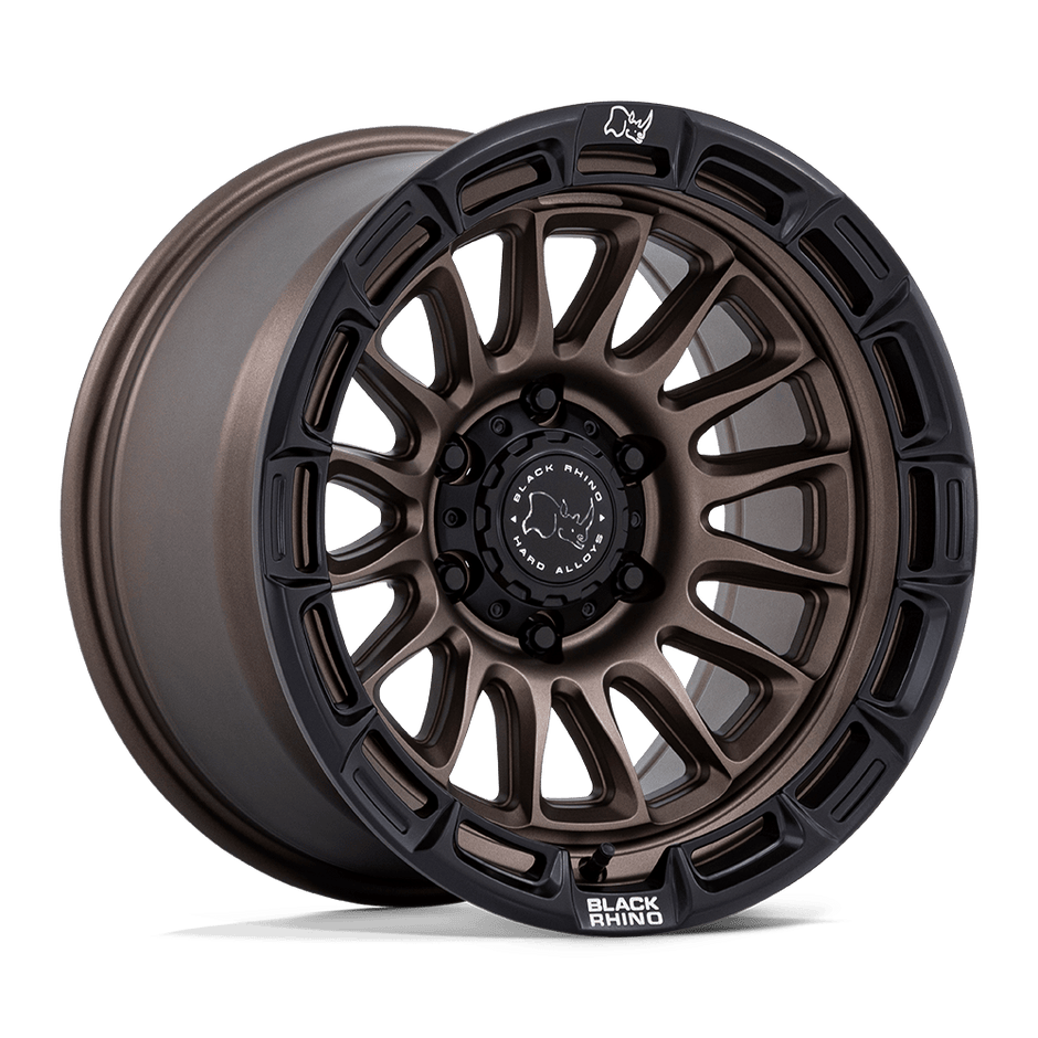 Black Rhino Hard Alloys BR025 Rival 17x8.5 6x139.7 B-BRNZ M-BLK - BR025ZB17856810