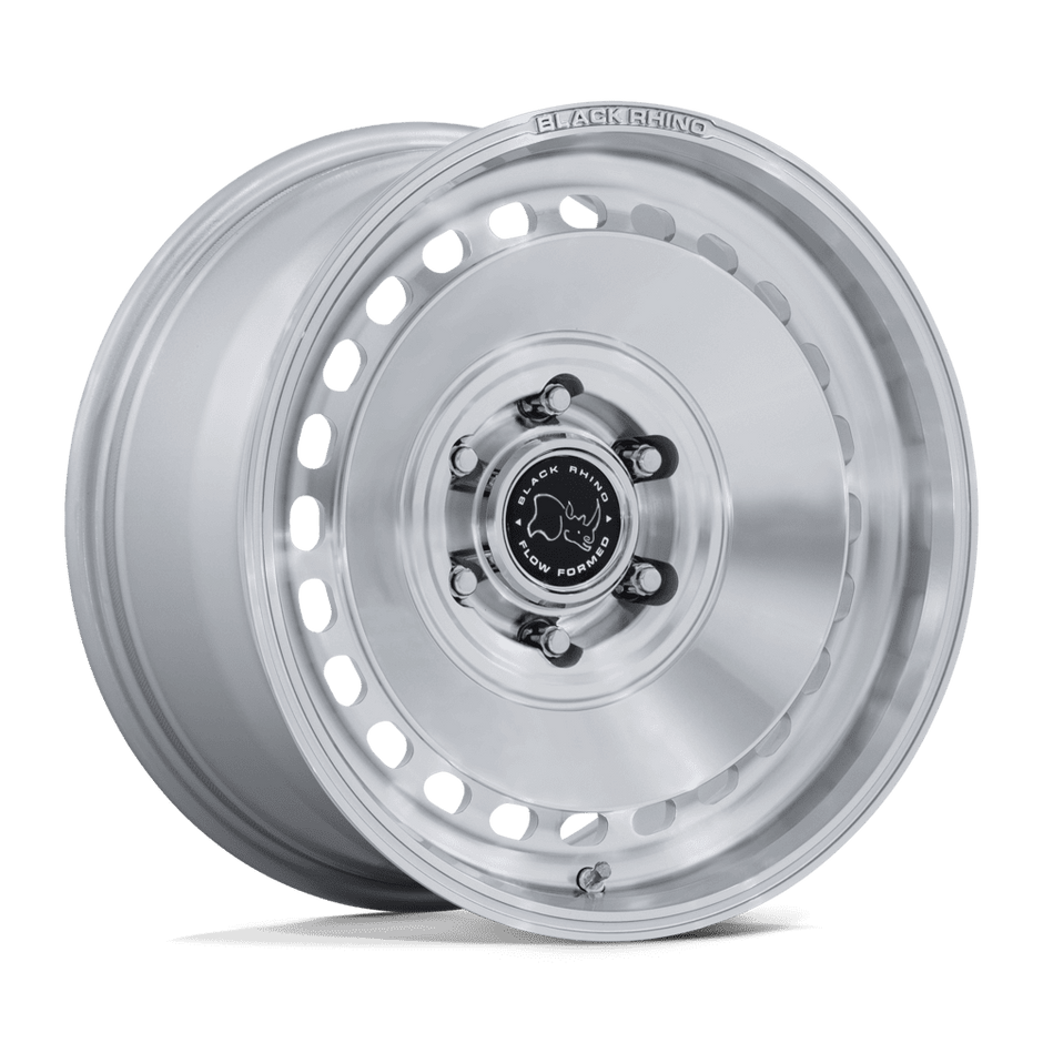 Black Rhino Hard Alloys BR036 Basin 17x8.5 6x139.7 G-SLV-MCH - BR036SD17856800