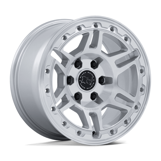 Black Rhino Hard Alloys BR039 Vanguard 17x8.5 6x135 G-SLV-MCH-FC - BR039SD17856325