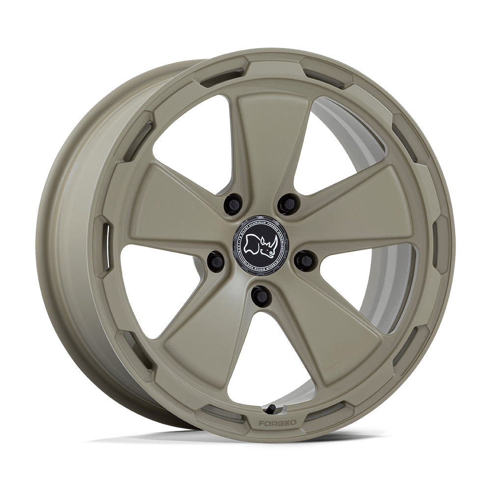 Black Rhino Hard Alloys Taiga 18x8 5x130 M-GRY - BR403AX18805320