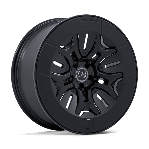 Black Rhino Hard Alloys BR406 Rockledge 20x8.5 5x139.7 M-BLK - BR406MX20858535