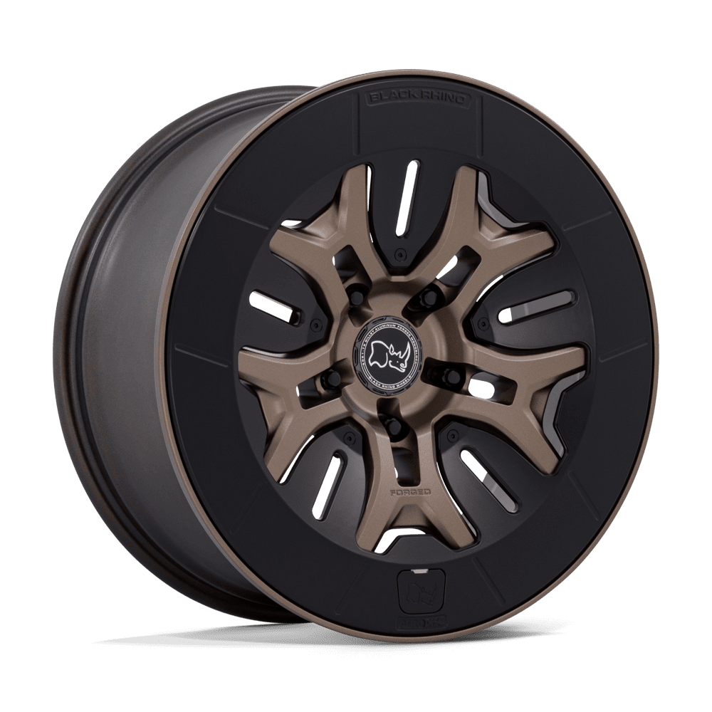 Black Rhino Hard Alloys BR406 Rockledge 20x8.5 5x139.7 M-BRNZ - BR406ZX20858535