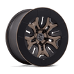 Black Rhino Hard Alloys BR406 Rockledge 20x8.5 5x139.7 M-BRNZ - BR406ZX20858535