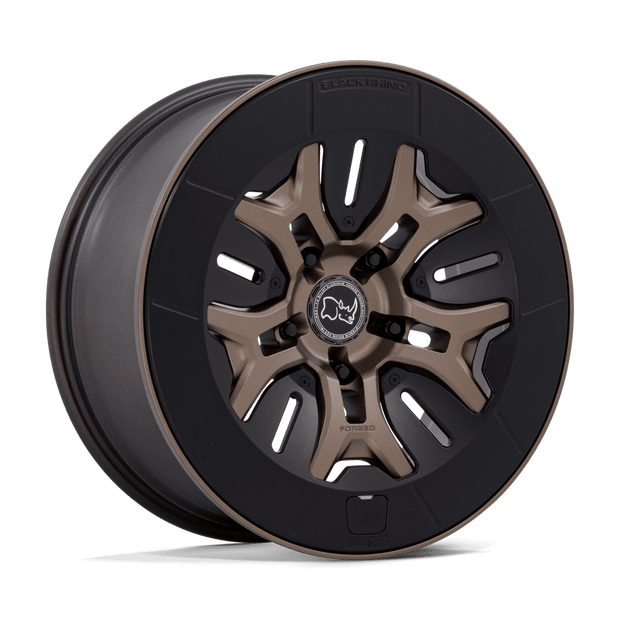 Black Rhino Hard Alloys BR406 Rockledge 20x8.5 5x139.7 M-BRNZ - BR406ZX20858535