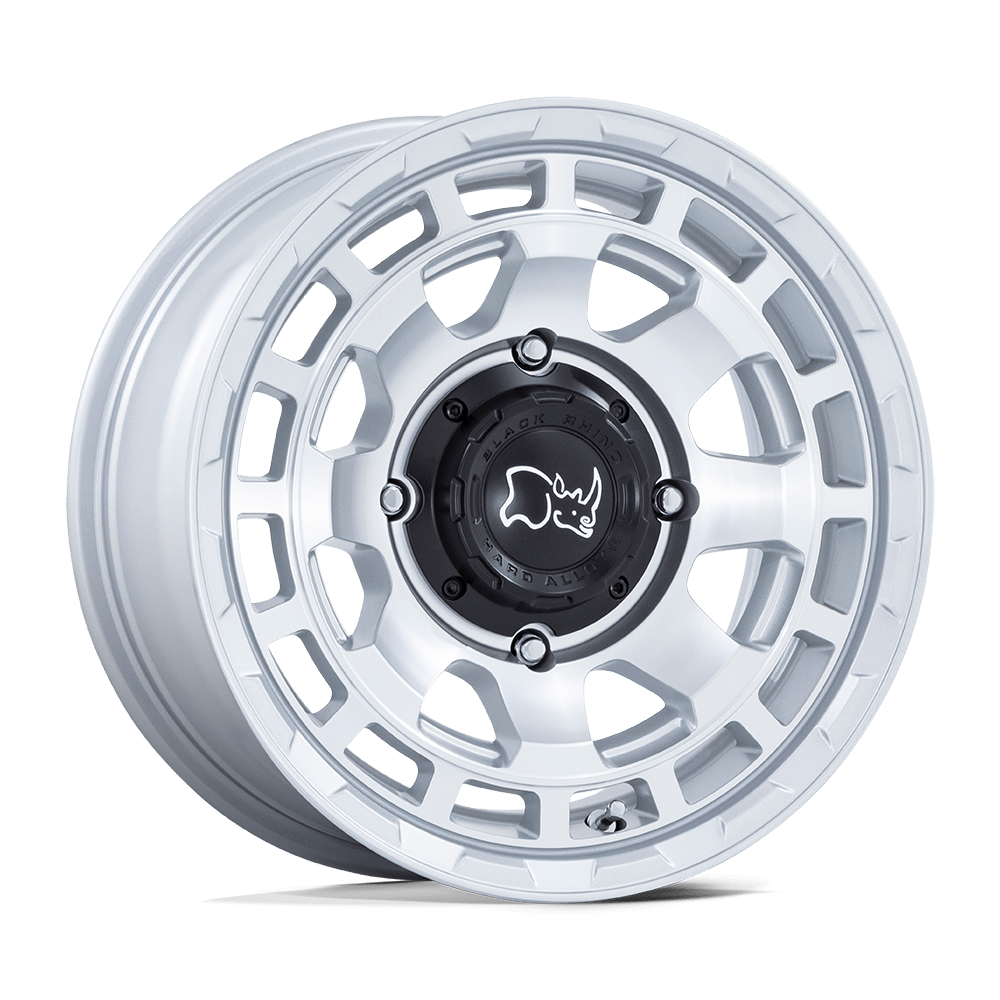 Black Rhino Hard Alloys - UTV Chamber UTV 15x7 4x110 H-SLV MCH - BU002SD15704010