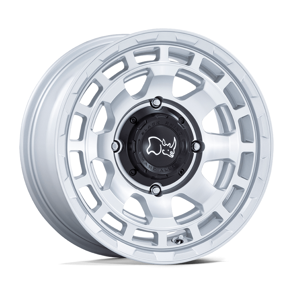Black Rhino Hard Alloys - UTV Chamber UTV 15x7 4x110 H-SLV MCH - BU002SD15704010