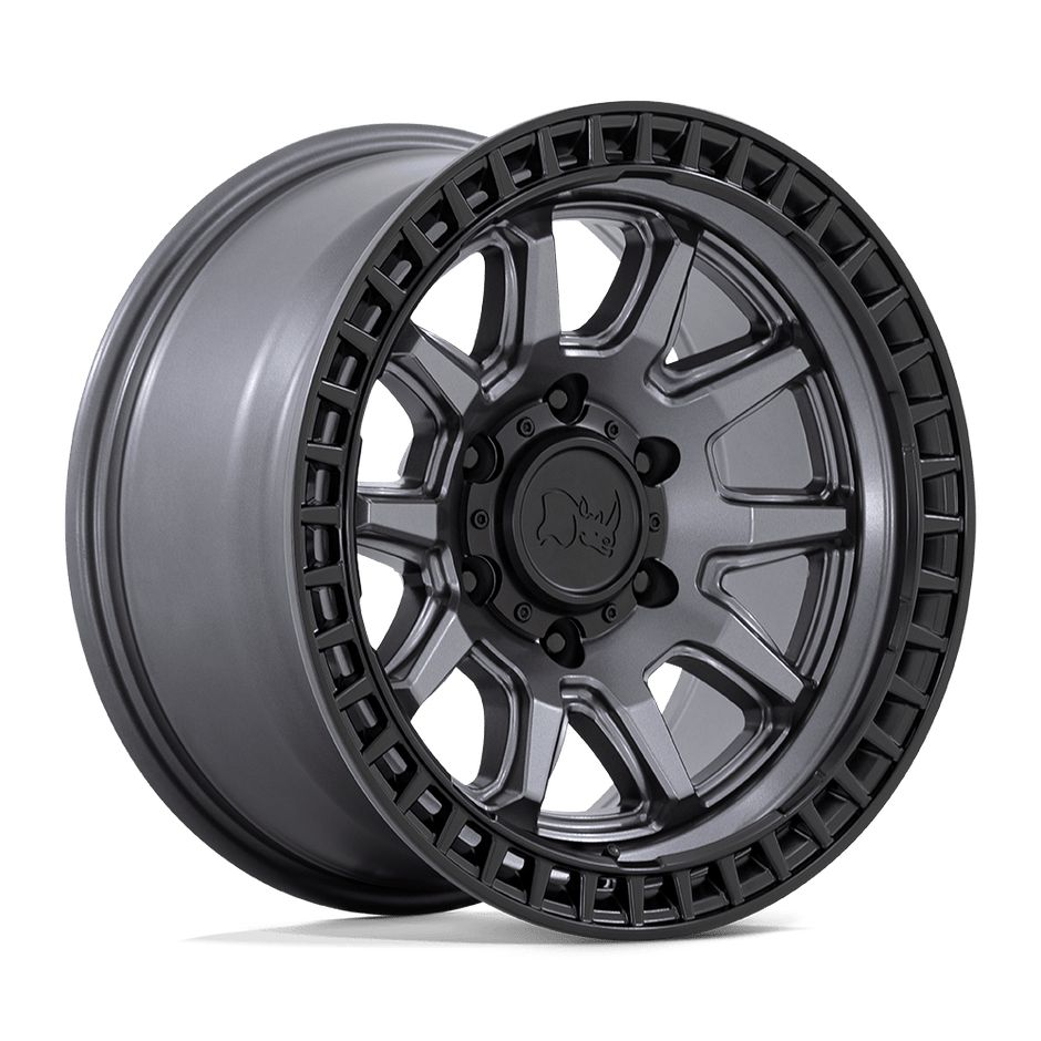 Black Rhino Hard Alloys Calico 17x8.5 6x139.7 M-GNMTL BLK-LP - BR001AB17856800