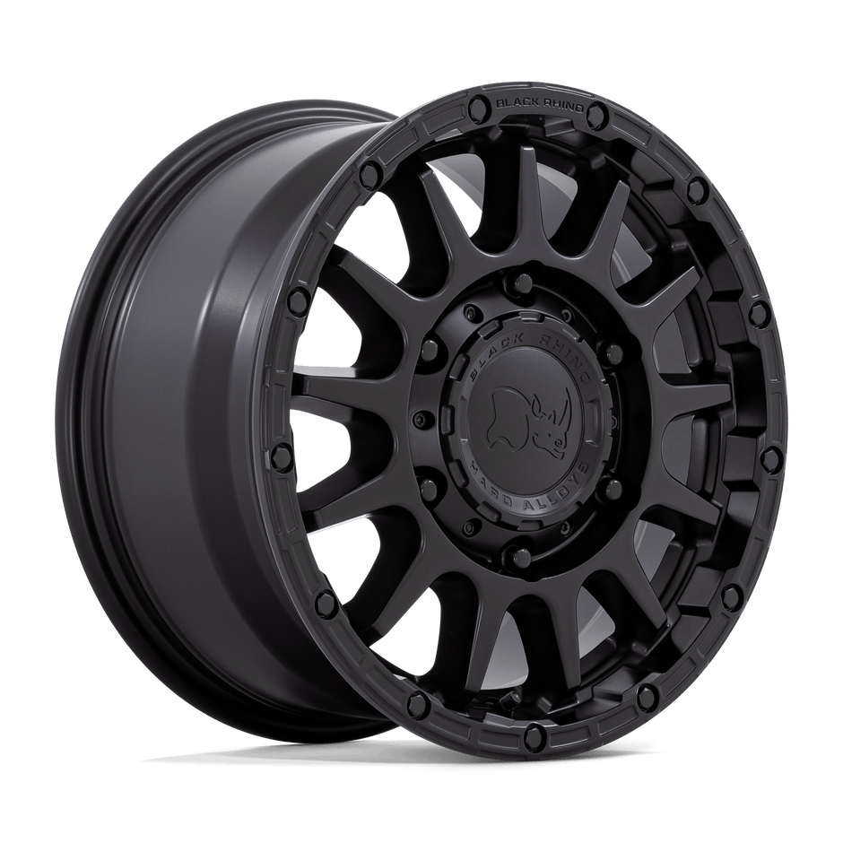 Black Rhino Hard Alloys Sequoia 16x8 5x160 M-BLK - BR003MX16801638
