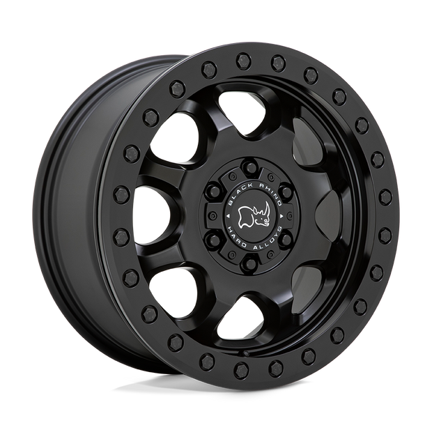 Black Rhino Hard Alloys Venture Beadlock 17x8 6x130 M-BLK - 1780VTR386130M84
