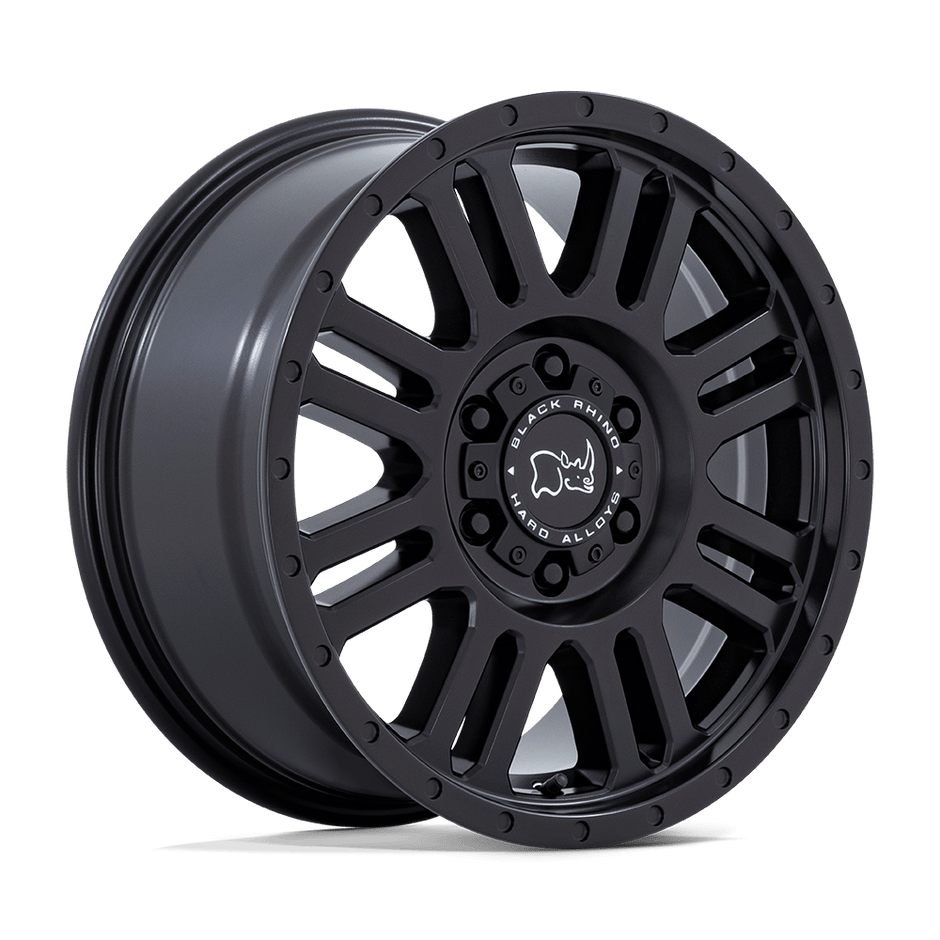 Black Rhino Hard Alloys Yellowstone 18x8 5x130 M-BLK - 1880YWN485130M78