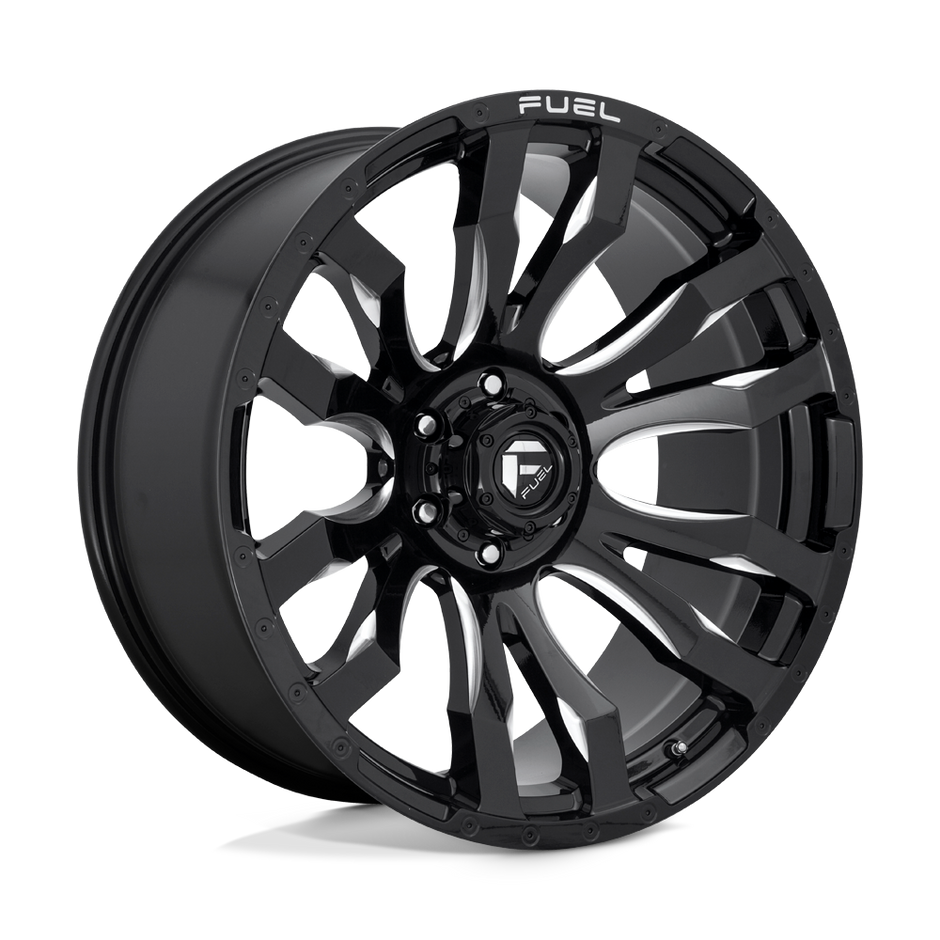Fuel 1PC D673 Blitz 20x10 5x127 GL-BLK-MIL - D67320007547