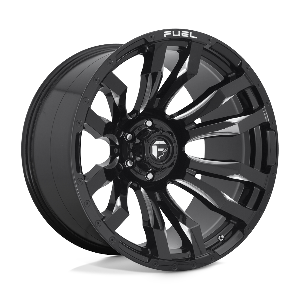 Fuel 1PC D673 Blitz 22x12 6x139.7 GL-BLK-MIL - D67322208447