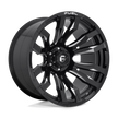 Fuel 1PC D673 Blitz 22x12 6x139.7 GL-BLK-MIL - D67322208447