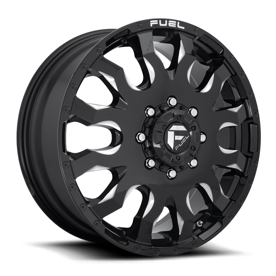 Fuel 1PC D673 Blitz 20x8.25 8x200 GL-BLK-MIL - D673208292