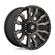 Fuel 1PC D674 Blitz 20x9 8x180 MT-BLK-DDT - D67420901857