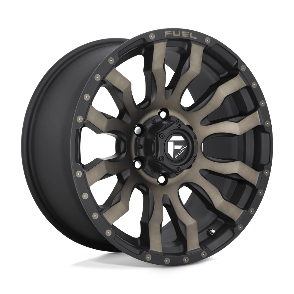 Fuel 1PC D674 Blitz 18x9 8x165.1 MT-BLK-DDT - D67418908257