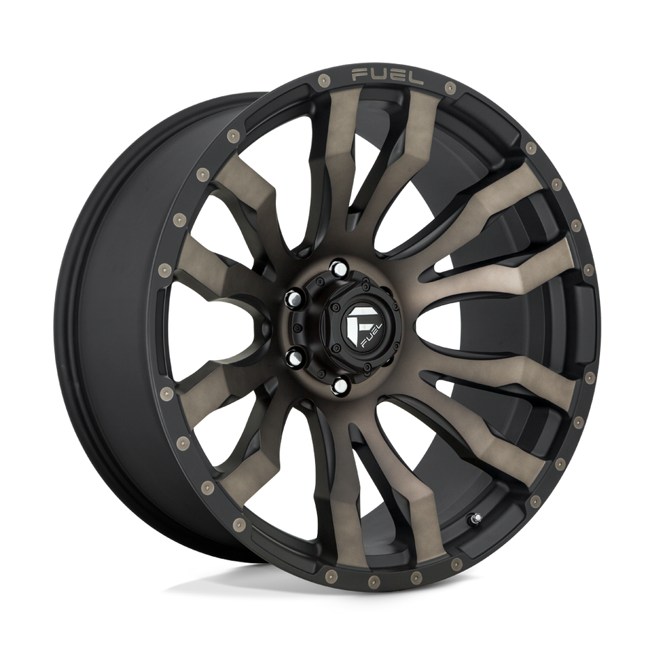 Fuel 1PC D674 Blitz 22x10 6x139.7 MT-BLK-DDT - D67422008447