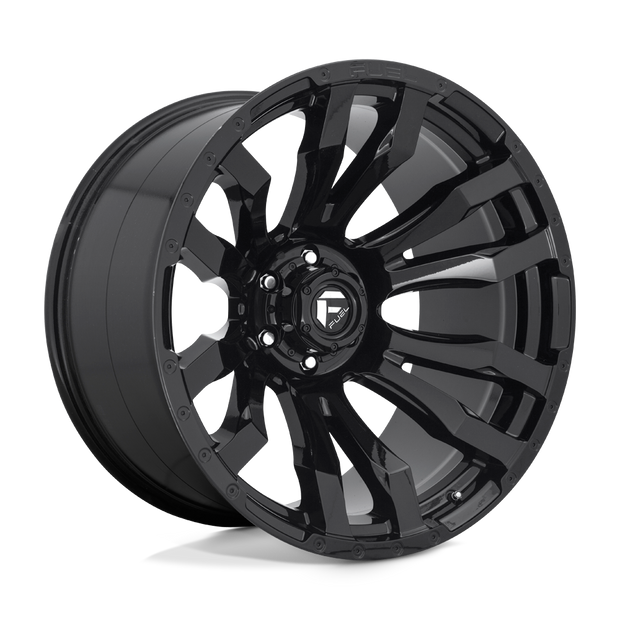 Fuel 1PC D675 Blitz 22x10 6x135 GL-BLK - D67522008947