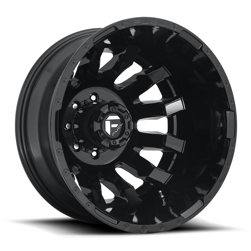 Fuel 1PC D675 Blitz 20x8.25 8x165.1 GL-BLK - D67520828D35