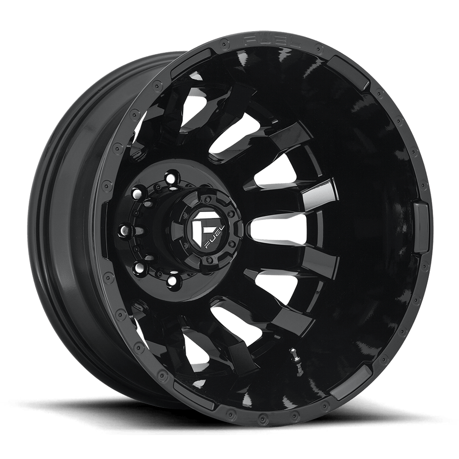 Fuel 1PC D675 Blitz 20x8.25 8x165.1 GL-BLK - D67520828D35