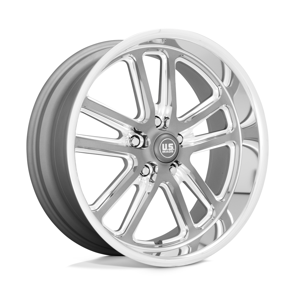 US Mag 1PC U130 Bullet 20x8 5x120.65 MT-GNMTL-MIL - U13020806145