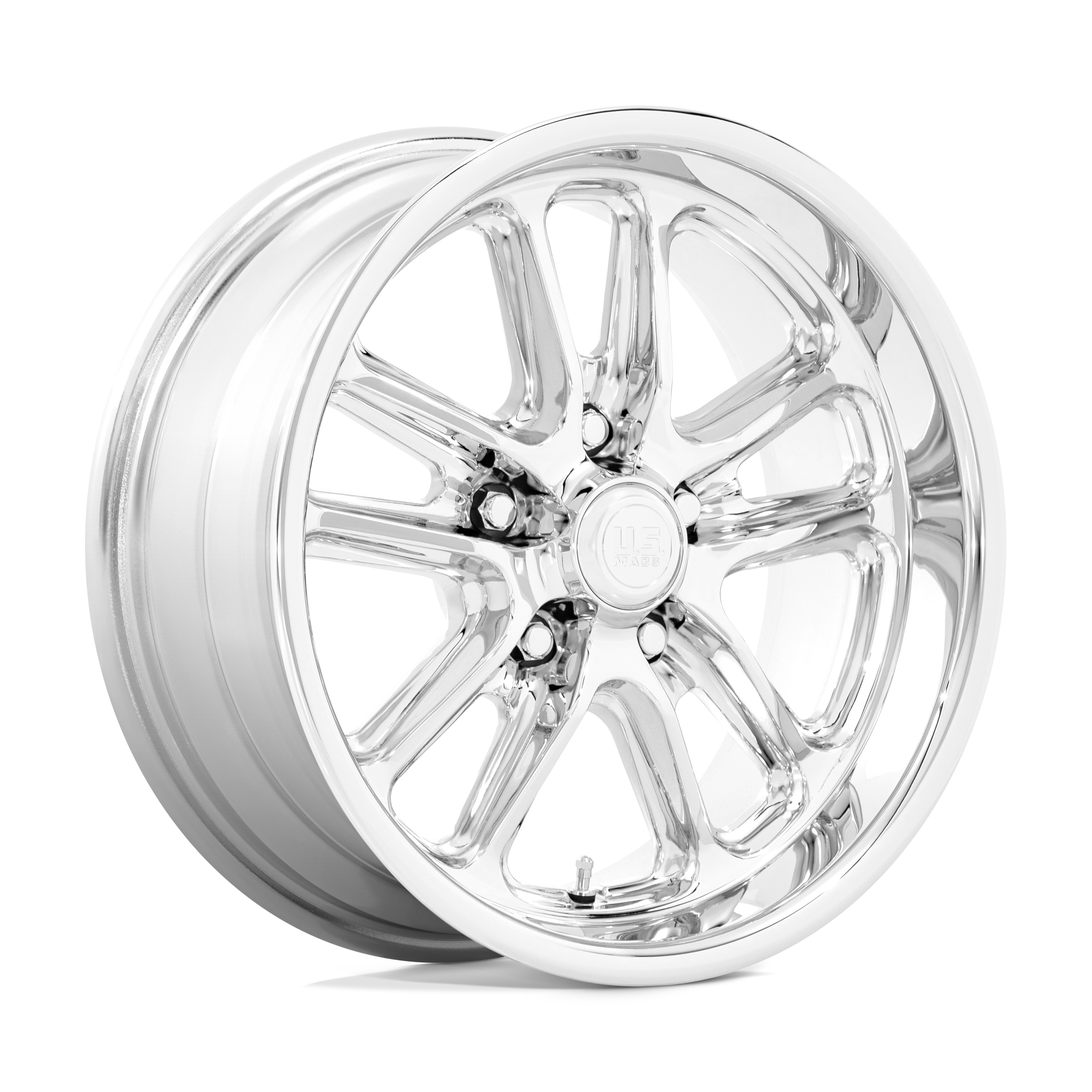 US Mag 1PC U131 Bullet 17x8 5x114.3 CHROME - U13117806545