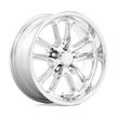 US Mag 1PC U131 Bullet 17x8 5x114.3 CHROME - U13117806545