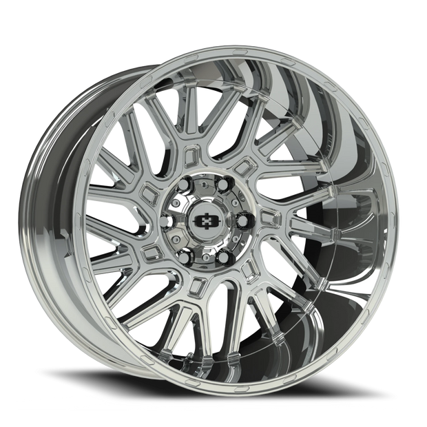 Vision Brawl 20x10 6x135 -25mm Chrome : 404-20036C-25