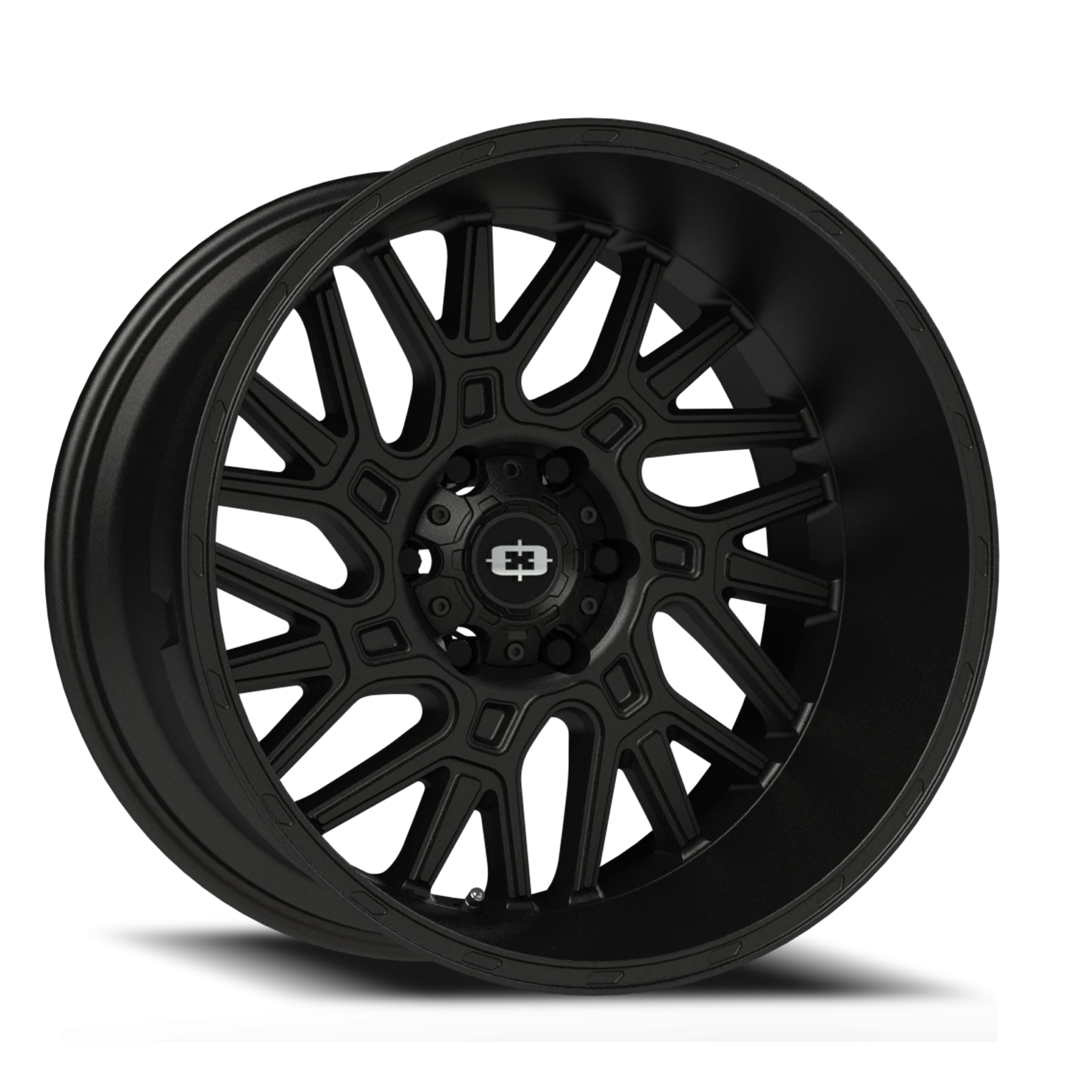 Vision Brawl 22x10 6x135 -19mm Satin Black : 404-22036SB-19