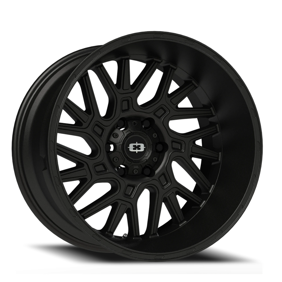 Vision Brawl 22x10 6x135 -19mm Satin Black : 404-22036SB-19