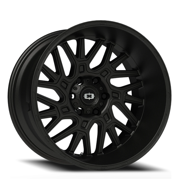 Vision Brawl 20x10 6x135 -25mm Satin Black : 404-20036SB-25