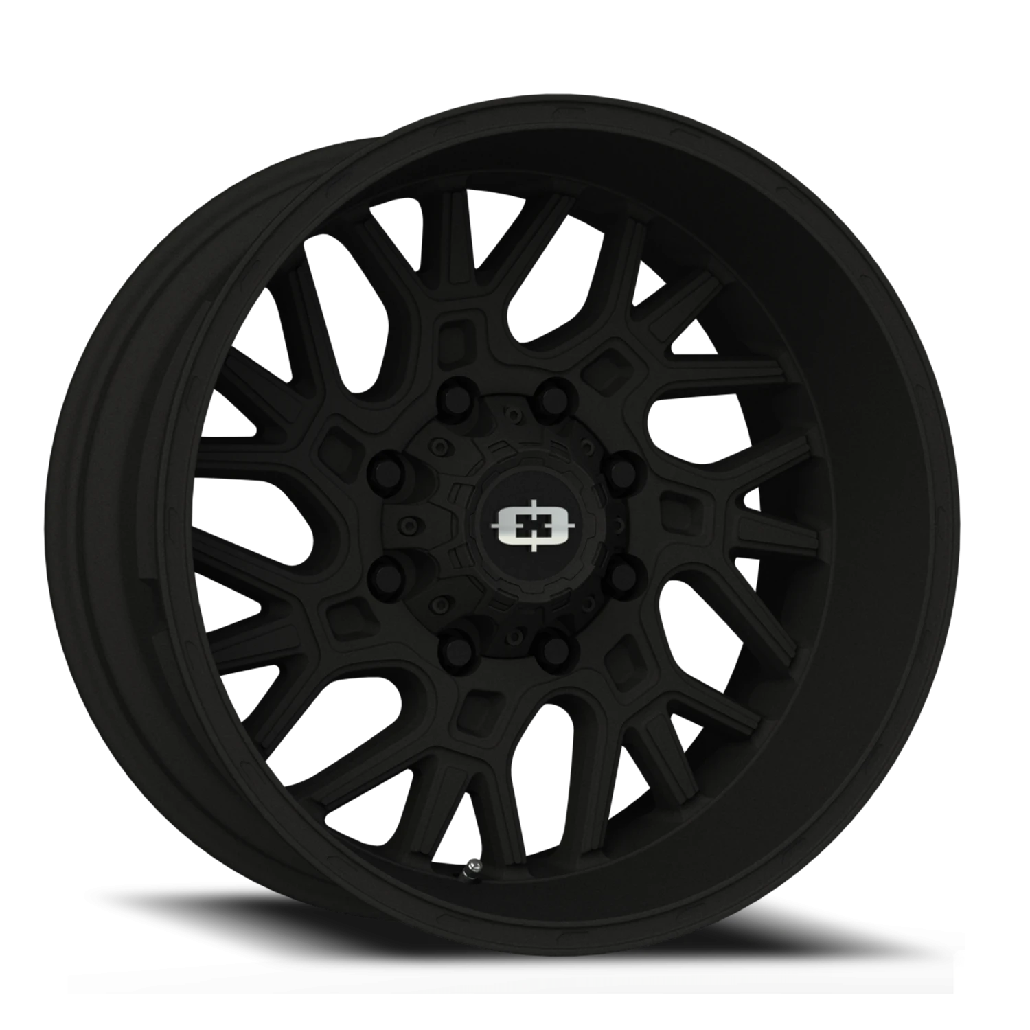 Vision Brawl 22x10 8x180 -19mm Satin Black : 404-22087SB-19