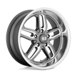 US Mag 1PC U129 Cten 18x8 5x120.65 MT-GNMTL-MIL - U12918806145