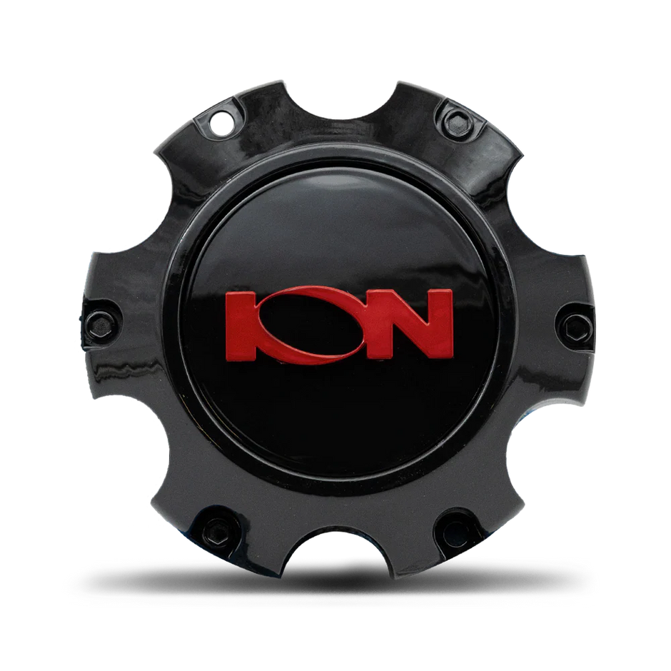 CAP - PLASTIC GLOSS BLACK/RED CAP FOR 143 6-135