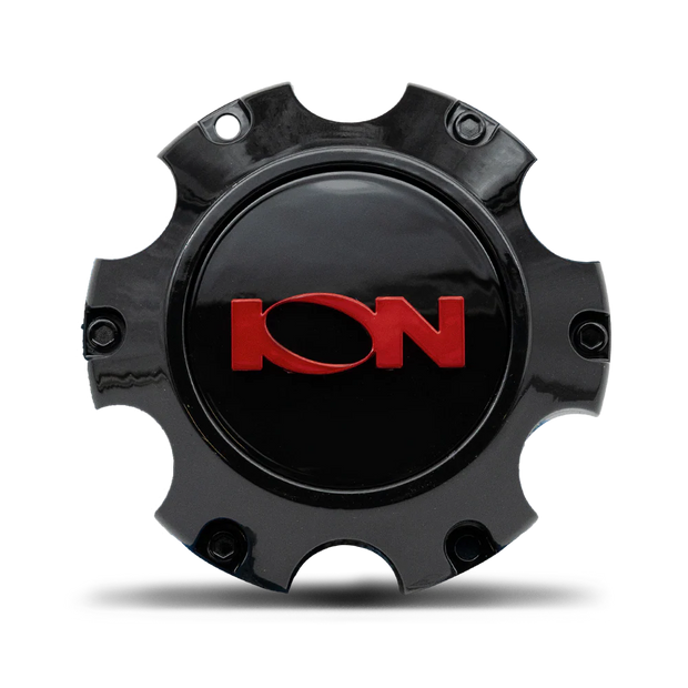 CAP - PLASTIC GLOSS BLACK/RED CAP FOR 143 6-135