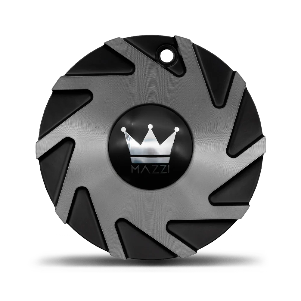 CAP - ALUMINUM MATTE BLACK CAP FOR 372-20'