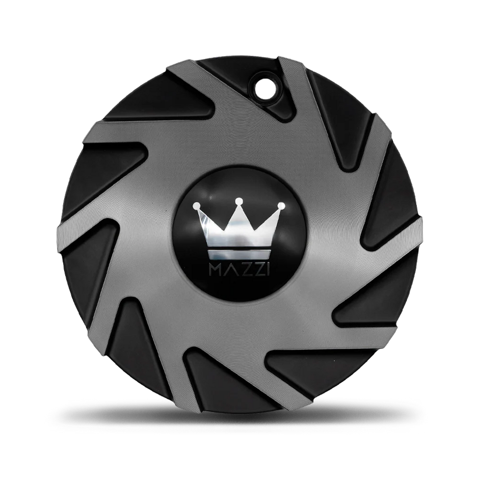 CAP - ALUMINUM MATTE BLACK CAP FOR 372-20'