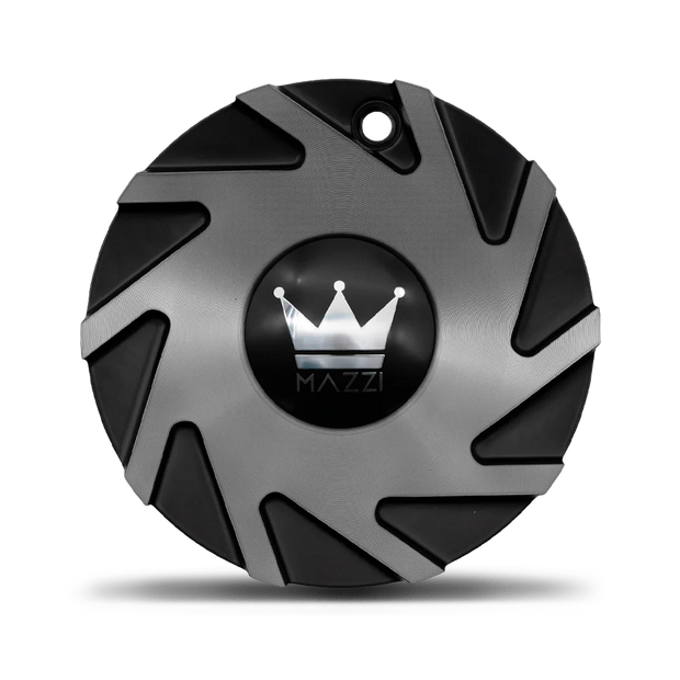 CAP - ALUMINUM MATTE BLACK CAP FOR 372-20'