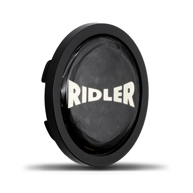 CAP -  PLASTIC GLOSS BLACK BASE/GLOSS BLACK LENS FOR RIDLER 652 - C10606GB