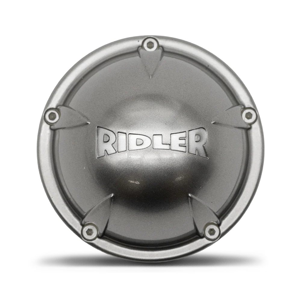 Plastic Grey Cap For Ridler 650 - C10650G