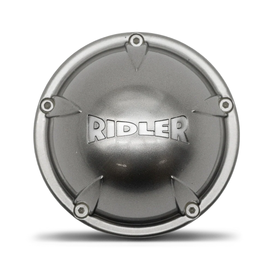 Plastic Grey Cap For Ridler 650 - C10650G
