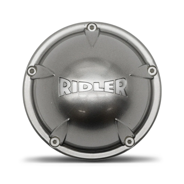 PLASTIC POP-IN CAP  FOR 695 GREY/MACHINED LIP