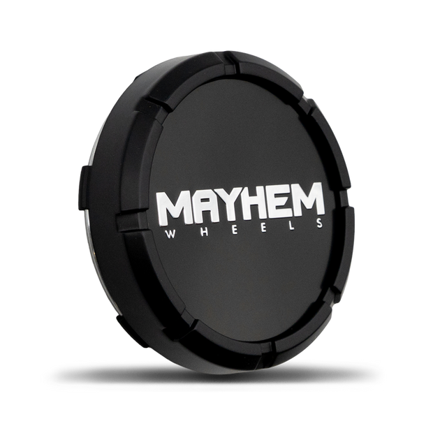 CAP - PLASTIC MATTE BLACK CAP FOR MAYHEM 8303/8304/8305/8307/8309 5-139.7/5-150/6-135/6-139.7 - C108304MB03
