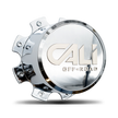 CAP - PLASTIC CHROME CAP FOR 9110 8-200/8-210 REAR - C109110C02-R
