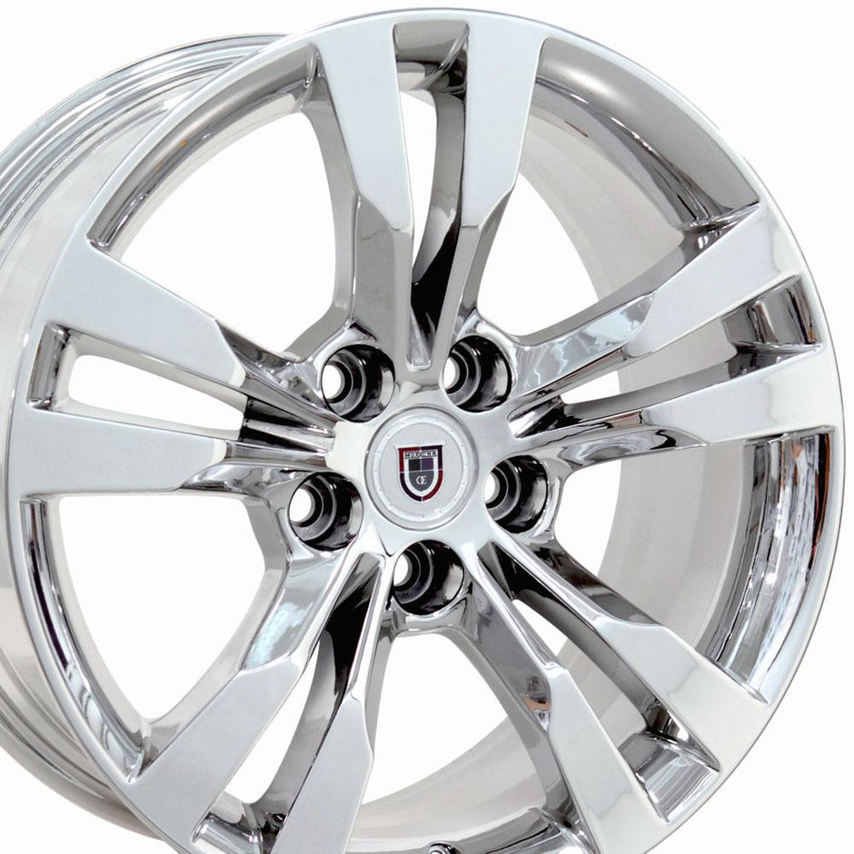 OE Wheels 18" Replica CA15B fits Cadillac CTS 18x8.5 Chrome - CA15B-18085-5120-40C