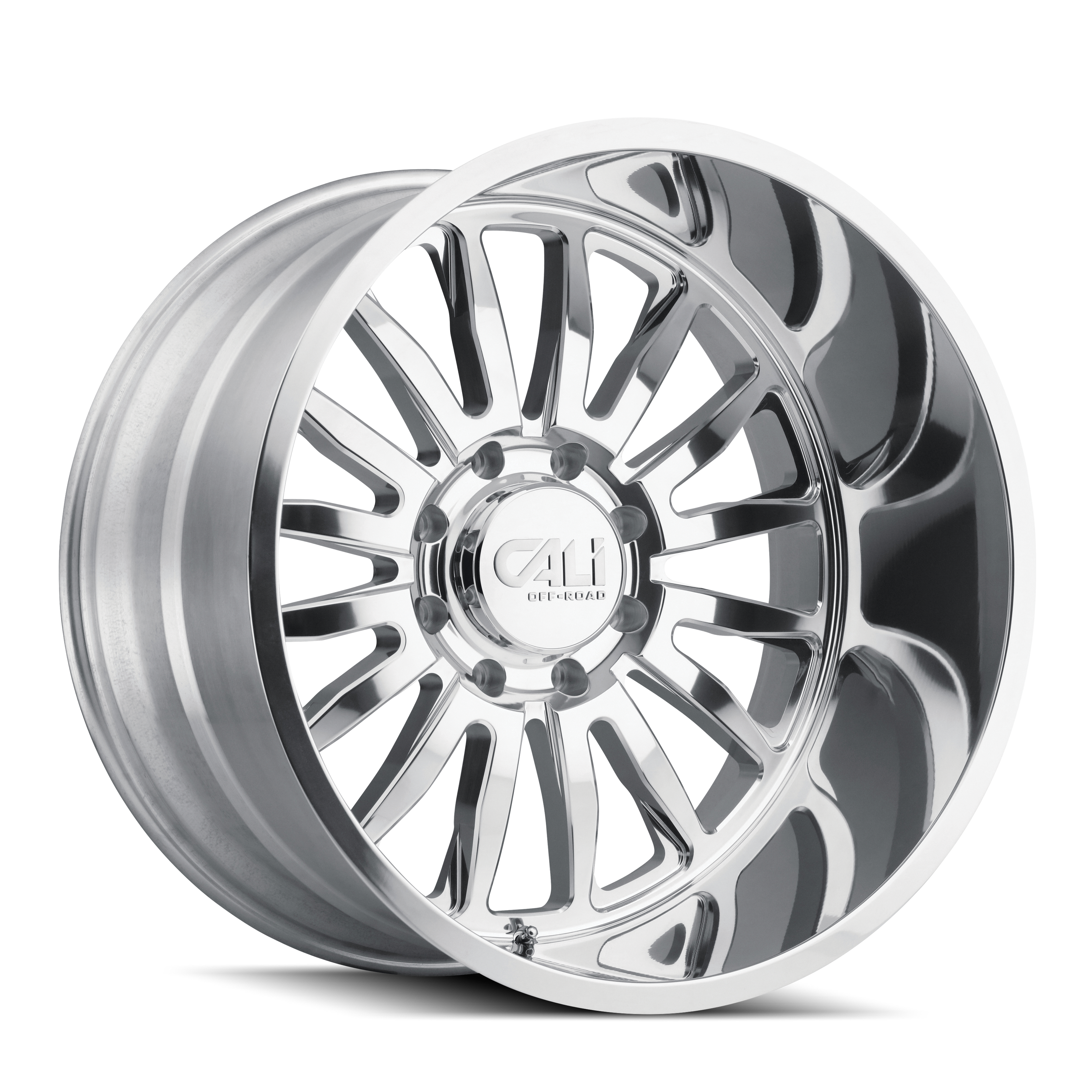 Cali Off-Road Summit 9110 Polished 22x12 8-180 -51mm 124.1mm - 9110-22278P