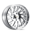 CALI PURGE 9114 POLISHED 24X14 8-165.1 -76MM 125.2MM