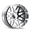 CALI INVADER 9115 CHROME 22X12 8-170 -51MM 125.2MM