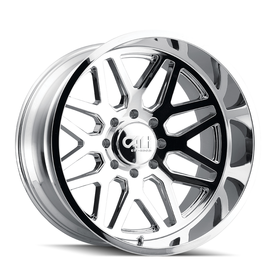 Cali Off-Road Invader 9115 Chrome 22x12 8-165.1 -51mm 125.2mm - 9115-22281C