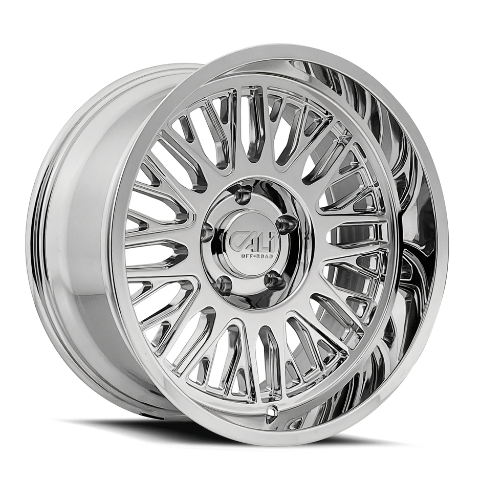 CALI VERTEX 9116 CHROME 24X14 6-139.7 -76MM 106MM